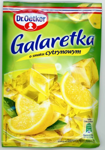 Galaretka citrónová Dr.Oetker 77g