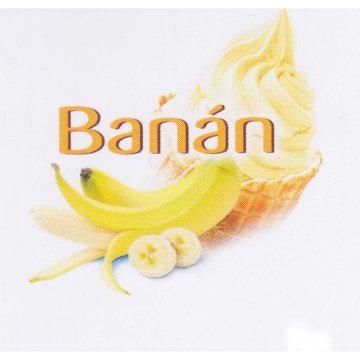 Mléčná zmrzlinová směs Banán 2kg