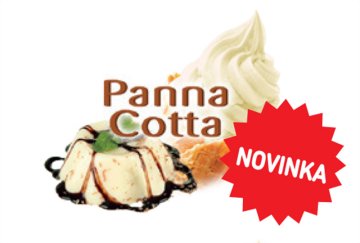 Mléčná zmrzlinová směs Panna Cotta 2kg