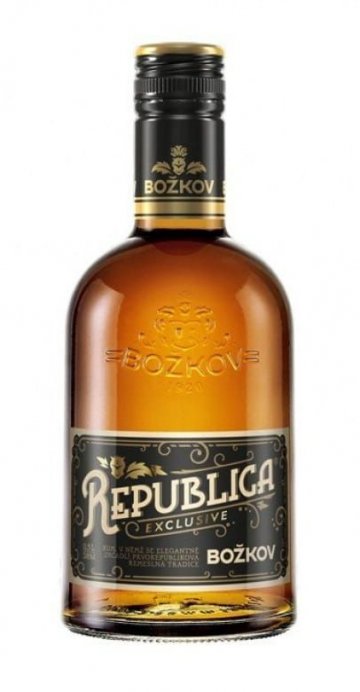 Božkov Republica Exclusive rum 38% 0.7l