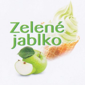 Mléčná zmrzlinová směs Zelené jablko 2kg